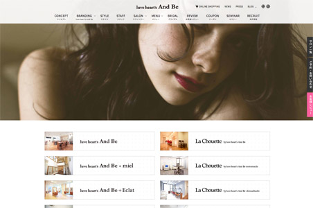 大阪 心斎橋・梅田の美容室・美容院｜ラブハーツアンドビーのホームページ